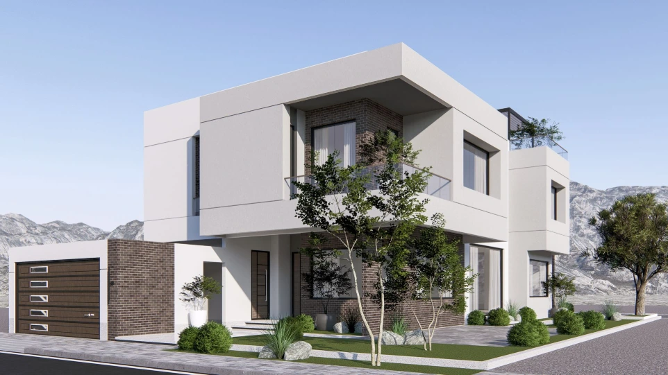 تصميم فيلا طراز تبسيطي - مسقط سلطنة عمان