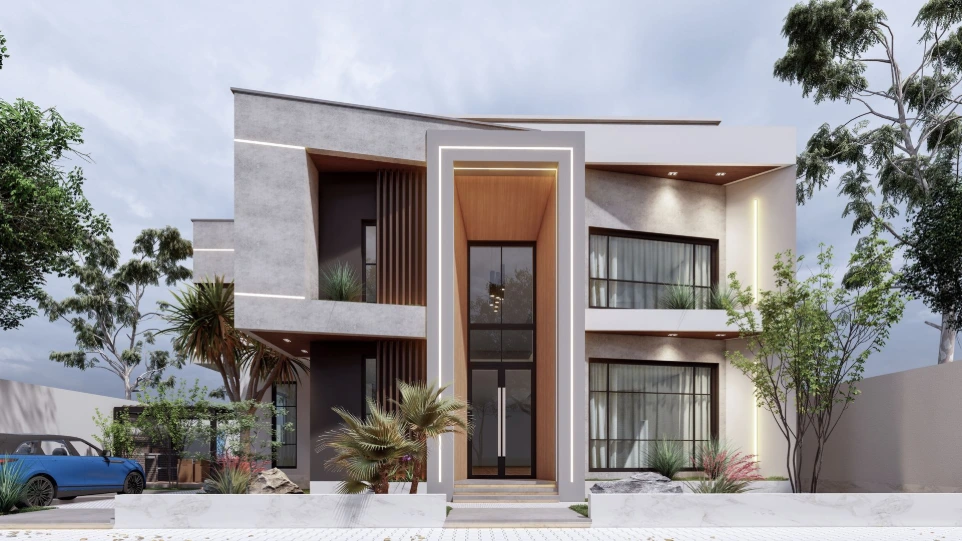 تصميم فيلا مودرن - سلطنة عمان