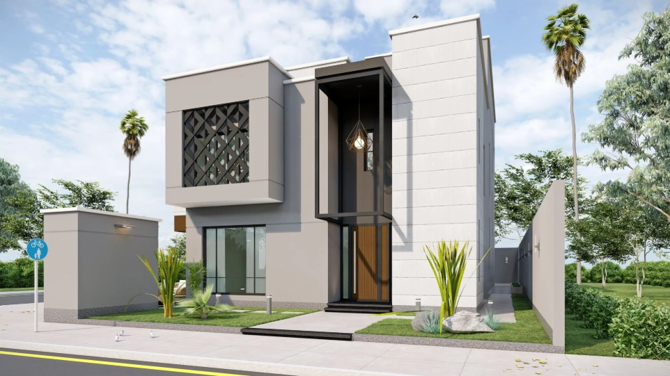 تصميم فيلا مودرن شرقي - سلطنة عمان