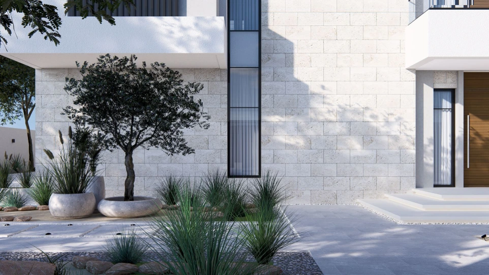 تصميم حديقة فيلا - الدوحة قطر