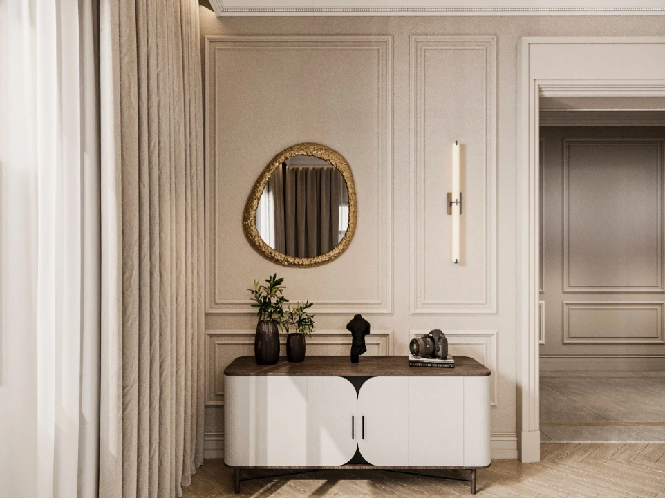 تصميم زاوية كونسول نيوكلاسيك  | سلطنة عمان