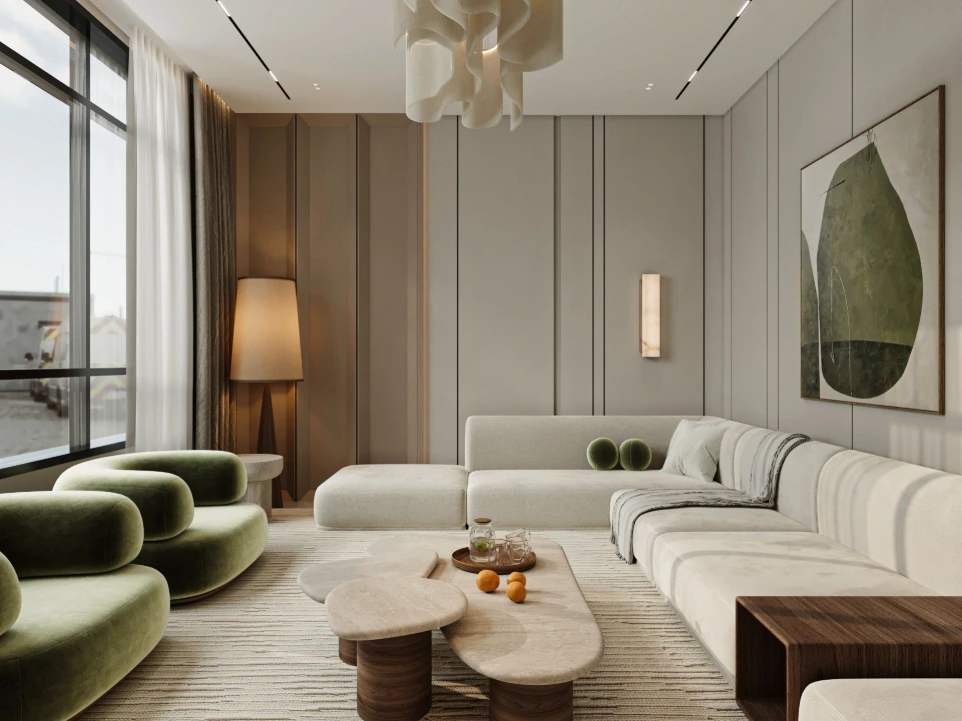 تصميم ديوانية مودرن - الدوحة قطر