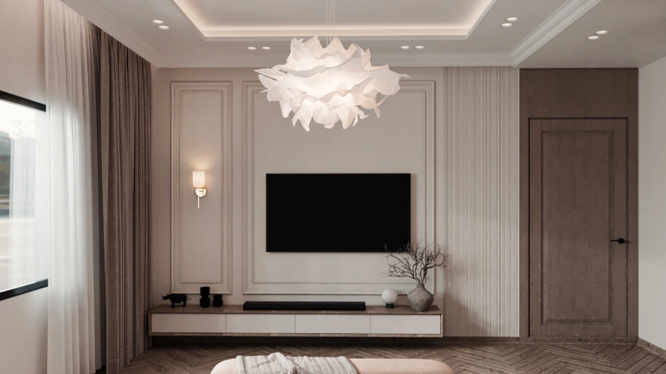 تصميم غرفة نوم نيوكلاسيك - مسقط سلطنة عمان